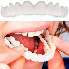 Kit 2 Lente Dental White - Snap On Smile - Sorriso Perfeito com Conforto e Praticidade