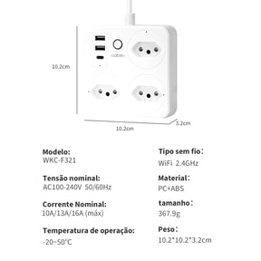 Tomada Inteligente WiFi - Controle Seus Aparelhos Pelo Smartphone