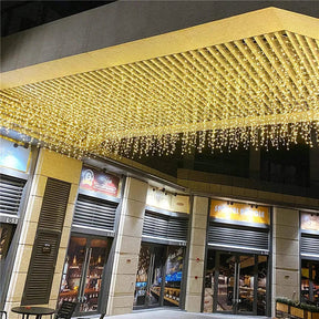 Cascata de Estrelas Natalinas LED - 5m para Iluminar sua Casa