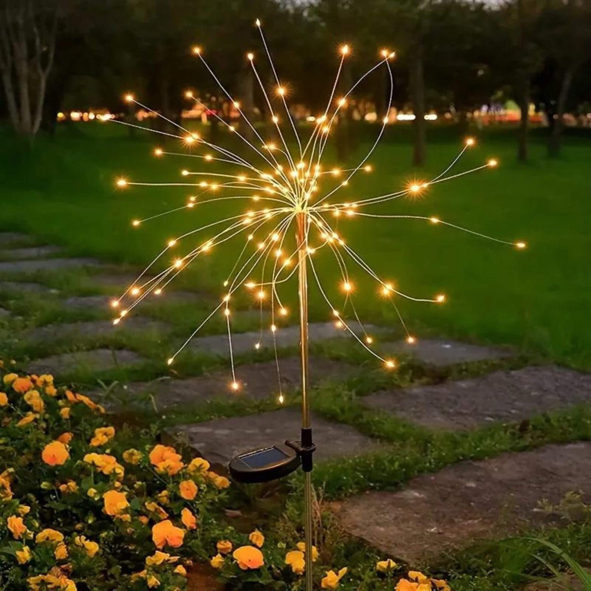 Led Solar - Fogos de Artifício Decoração de Natal | Natal Encantado