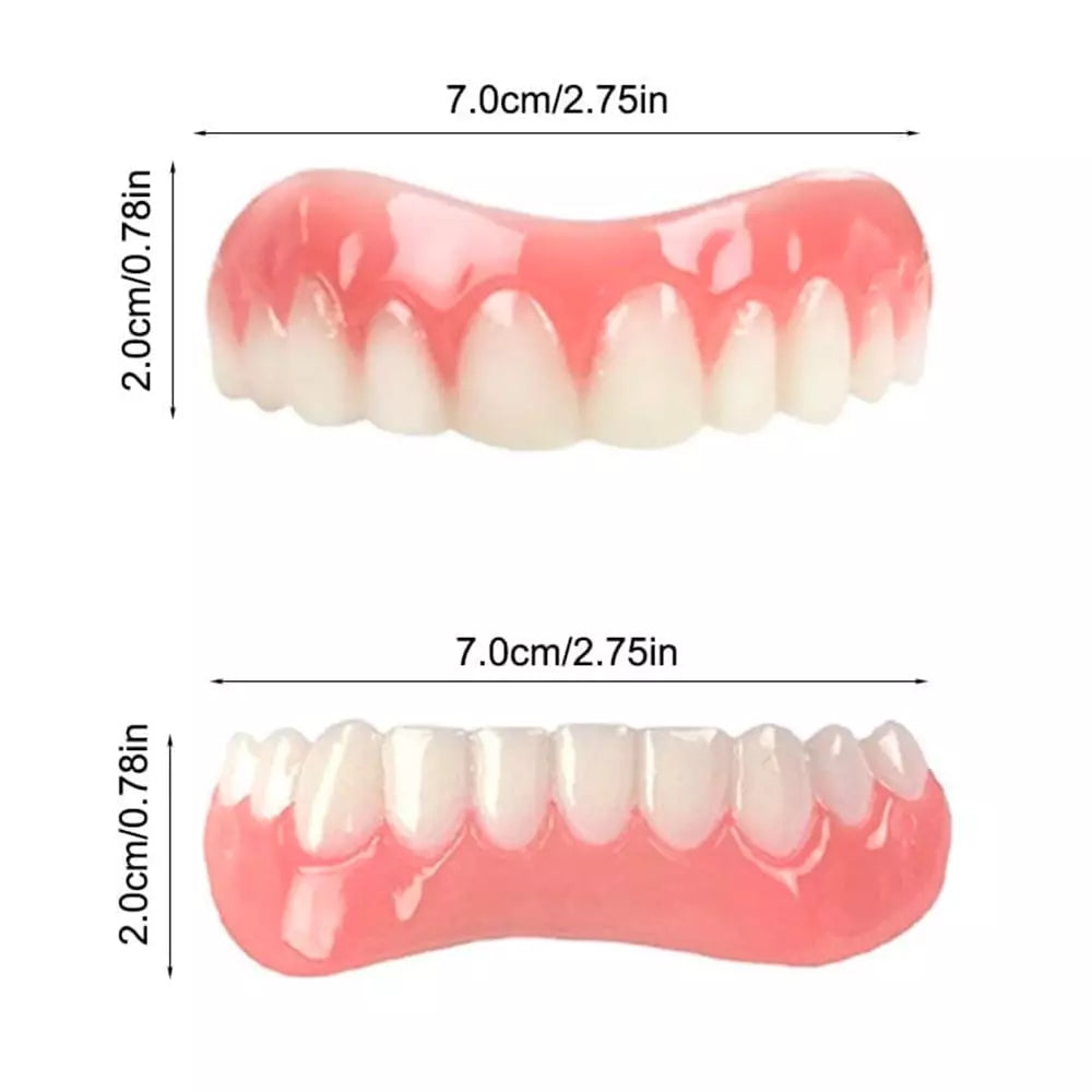 Kit 3 Dentadura NewSmile - Tenha o Sorriso Dos Seus Sonhos